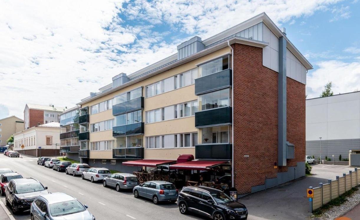 City Apartment Snellmaninkatu 22 A, Yksityinen Pistokkeellinen Paikoitus Sisaeltyy Hintaan Kuopio Dış mekan fotoğraf